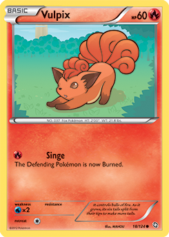 Vulpix 18/124<br/>MAHOU