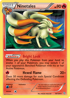 Ninetales 19/124<br/>Hideaki Hakozaki