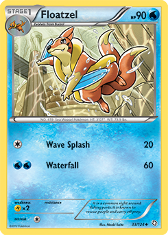 Floatzel 33/124<br/>Naoki Saito