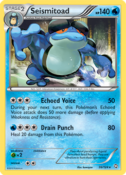 Seismitoad 36/124<br/>kawayoo