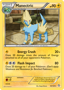 Manectric 43/124<br/>Naoyo Kimura