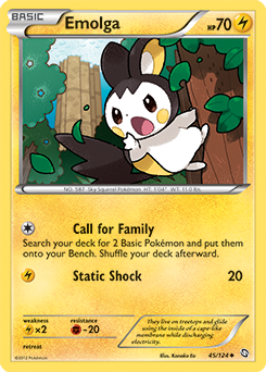 Emolga 45/124<br/>Kanako Eo