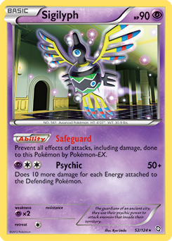 Sigilyph 52/124<br/>Ryo Ueda