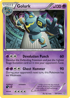 Golurk 59/124<br/>Ryo Ueda