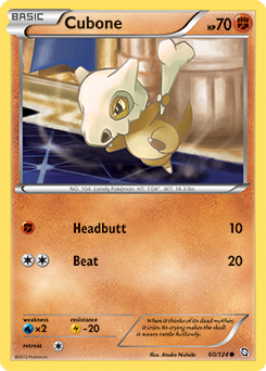 Cubone 60/124<br/>Atsuko Nishida