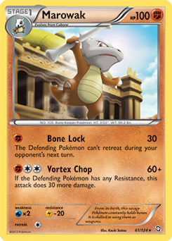 Marowak 61/124<br/>Kouki Saitou