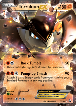 Terrakion-EX 71/124<br/>Eske Yoshinob