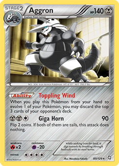 Aggron 80/124<br/>Masakazu Fukuda
