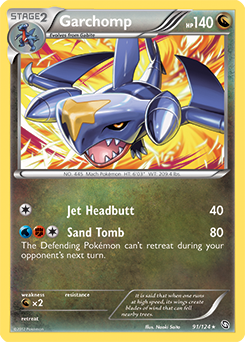 Garchomp 91/124<br/>Naoki Saito