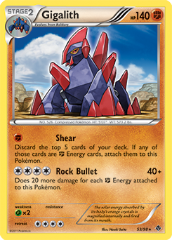 Gigalith 53/98<br/>Naoki Saito