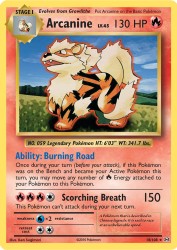 Arcanine 18/108<br/>Ken Sugimori