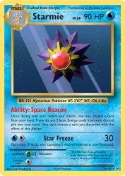 Starmie 31/108<br/>Keiji Kinebuchi