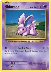 Nidoran ♂ 43/108<br/>Ken Sugimori
