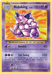 Nidoking 45/108<br/>Ken Sugimori