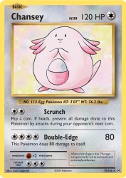 Chansey 70/108<br/>Ken Sugimori
