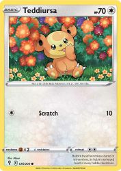 Teddiursa 126/203<br/>Mizue