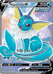 Vaporeon-V 172/203<br/>5ban Graphics