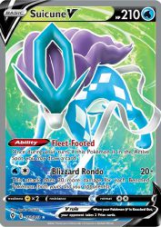 Suicune-V 173/203<br/>Ayaka Yoshida