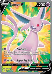 Espeon-V 179/203<br/>5ban Graphics
