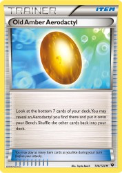 Old Amber Aerodactyl 106/124<br/>Toyste Beach