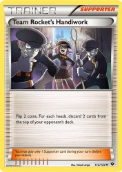 Team Rocket's Handiwork 112/124<br/>Hitoshi Ariga