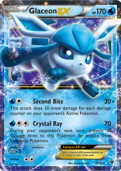 Glaceon-EX 20/124<br/>Ayaka Yoshida