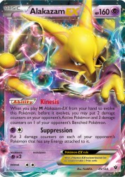Alakazam-EX 25/124<br/>PLANETA