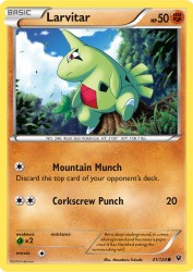 Larvitar 41/124<br/>Masakazu Fukuda