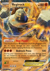 Regirock-EX 43/124<br/>PLANETA