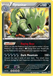 Tyranitar 56/124<br/>Satoshi Shirai