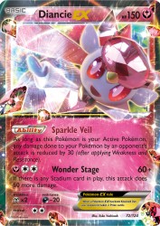 Diancie-EX 72/124<br/>Eske Yoshinob