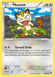 Meowth 74/124<br/>Shigenori Negishi