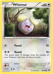 Whismur 80/124<br/>Kouki Saitou