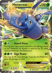 Heracross-EX 4/111<br/>Eske Yoshinob
