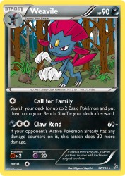 Weavile 52/106<br/>Shigenori Negishi