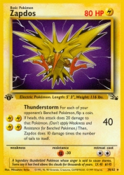 Zapdos 30/62<br/>Mitsuhiro Arita
