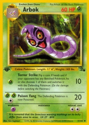 Arbok 31/62<br/>Ken Sugimori