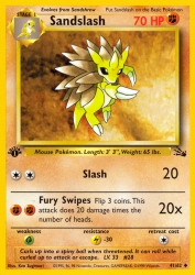 Sandslash 41/62<br/>Ken Sugimori