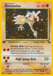 Hitmonlee 7/62<br/>Ken Sugimori
