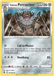 Galarian Perrserker 181/264<br/>Shigenori Negishi