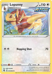 Lopunny 213/264<br/>AKIRA EGAWA