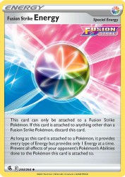 Fusion Strike Energy 244/264<br/>—