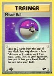 Master Ball 116/132<br/>Keiji Kinebuchi