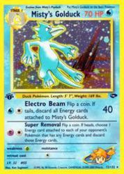 Misty's Golduck 12/132<br/>Ken Sugimori