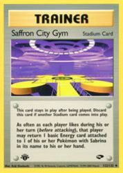 Saffron City Gym 122/132<br/>Keiji Kinebuchi