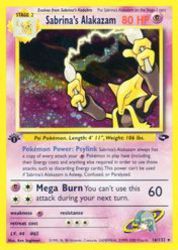 Sabrina's Alakazam 16/132<br/>Ken Sugimori