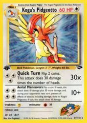 Koga's Pidgeotto 27/132<br/>Ken Sugimori
