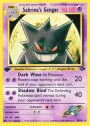 Sabrina's Gengar 29/132<br/>Ken Sugimori