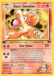 Blaine's Charmeleon 31/132<br/>Ken Sugimori