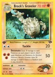 Brock's Graveler 34/132<br/>Atsuko Nishida